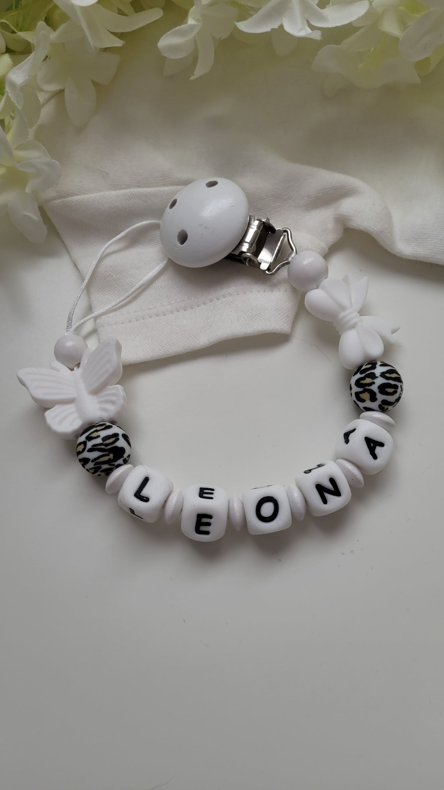 Schnullerkette *Butterflyleo*