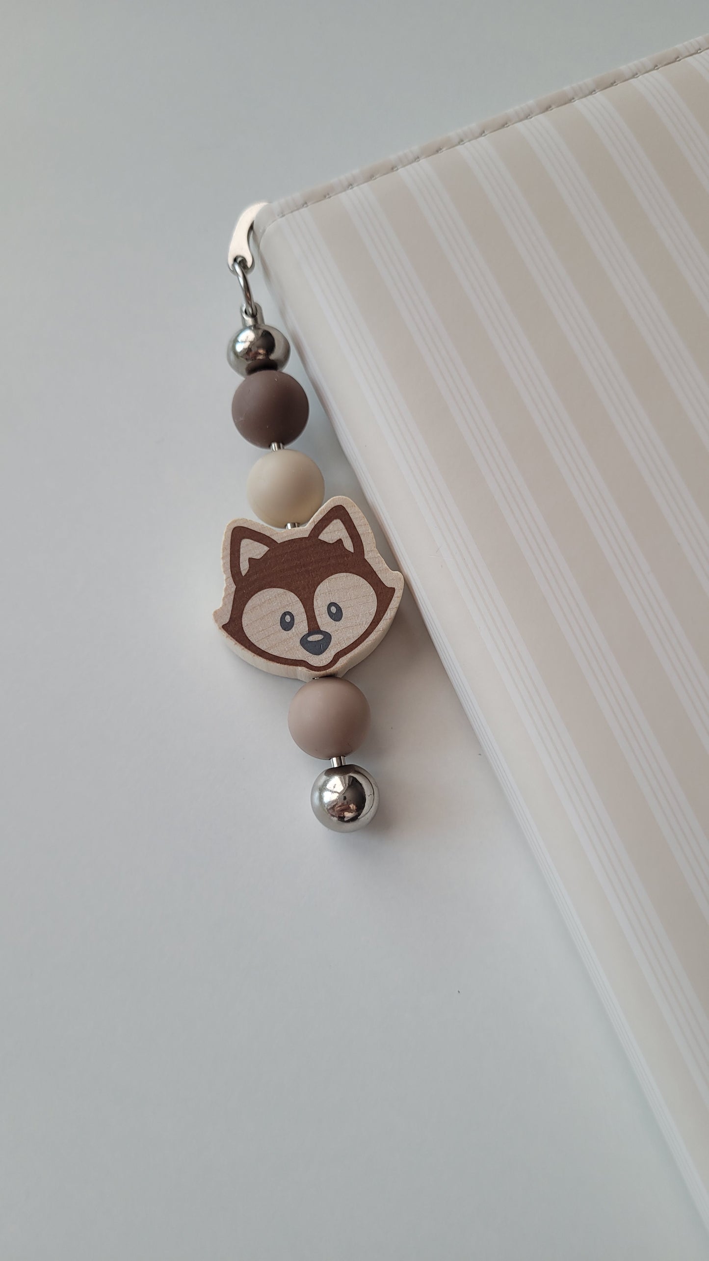 Lesezeichen Fuchs braun handgefertigt
