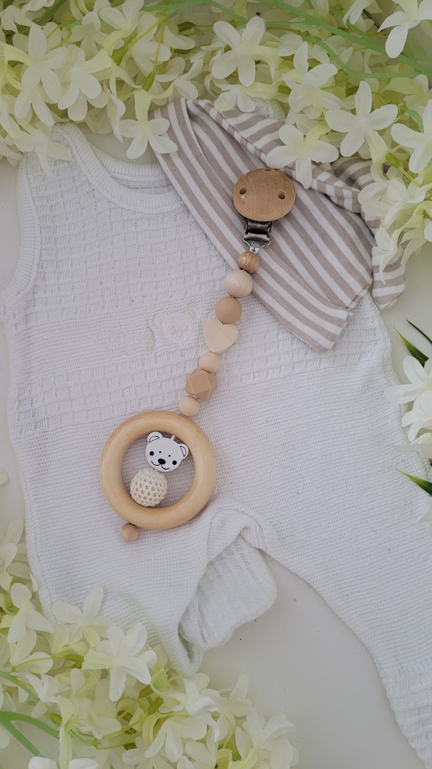 Spielanhänger *Herzig Teddy* beige