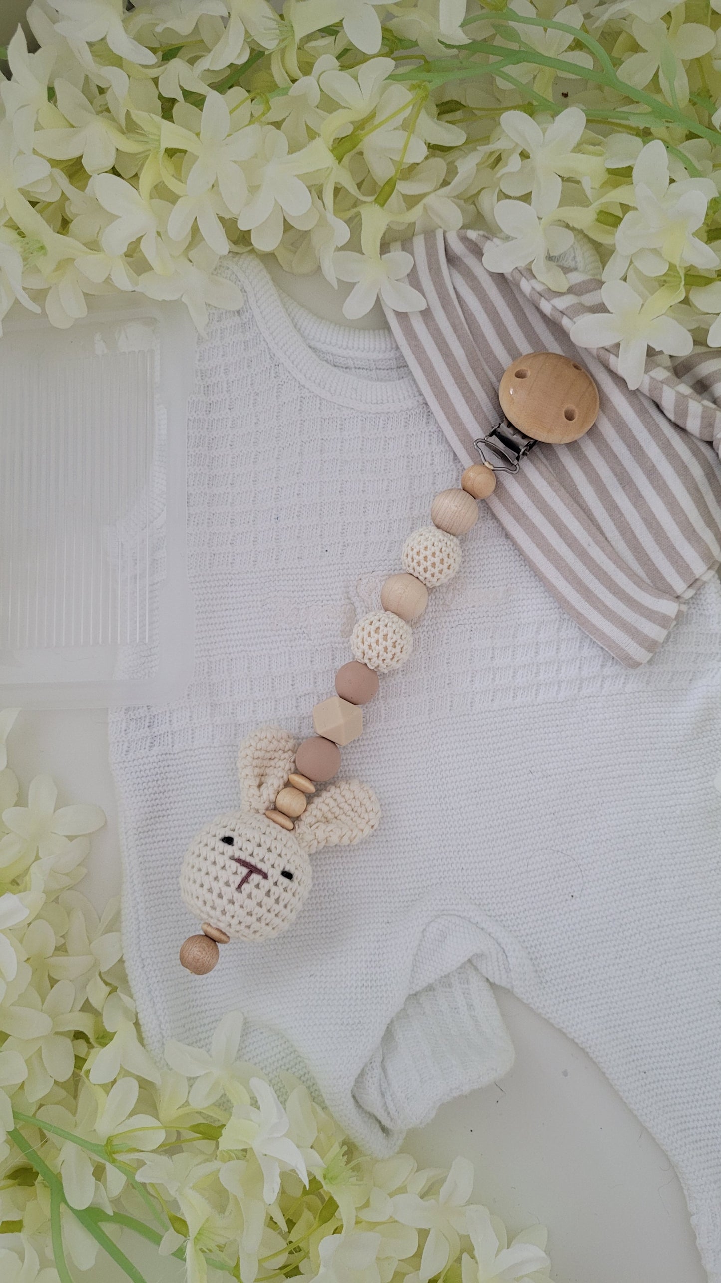 Spielanhänger *Hase* beige