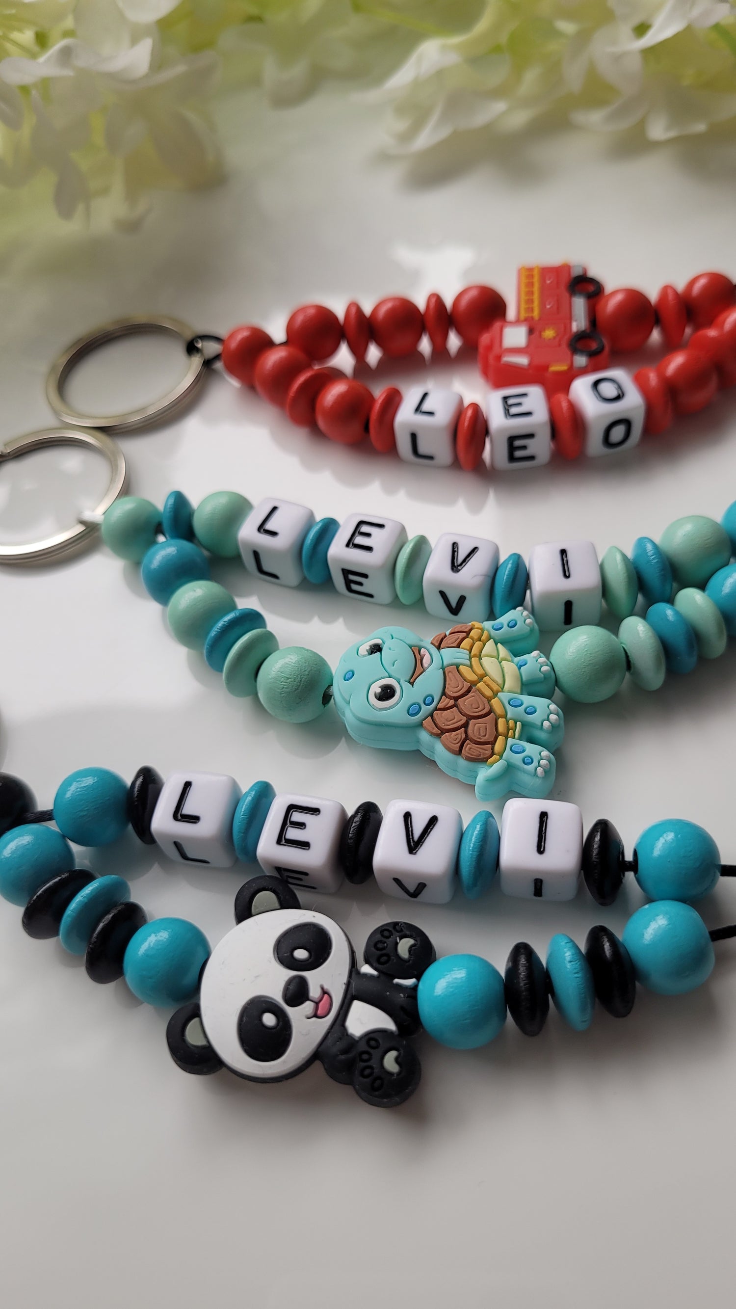 Schlüsselanhänger bunt & verspielt Motivauswahl