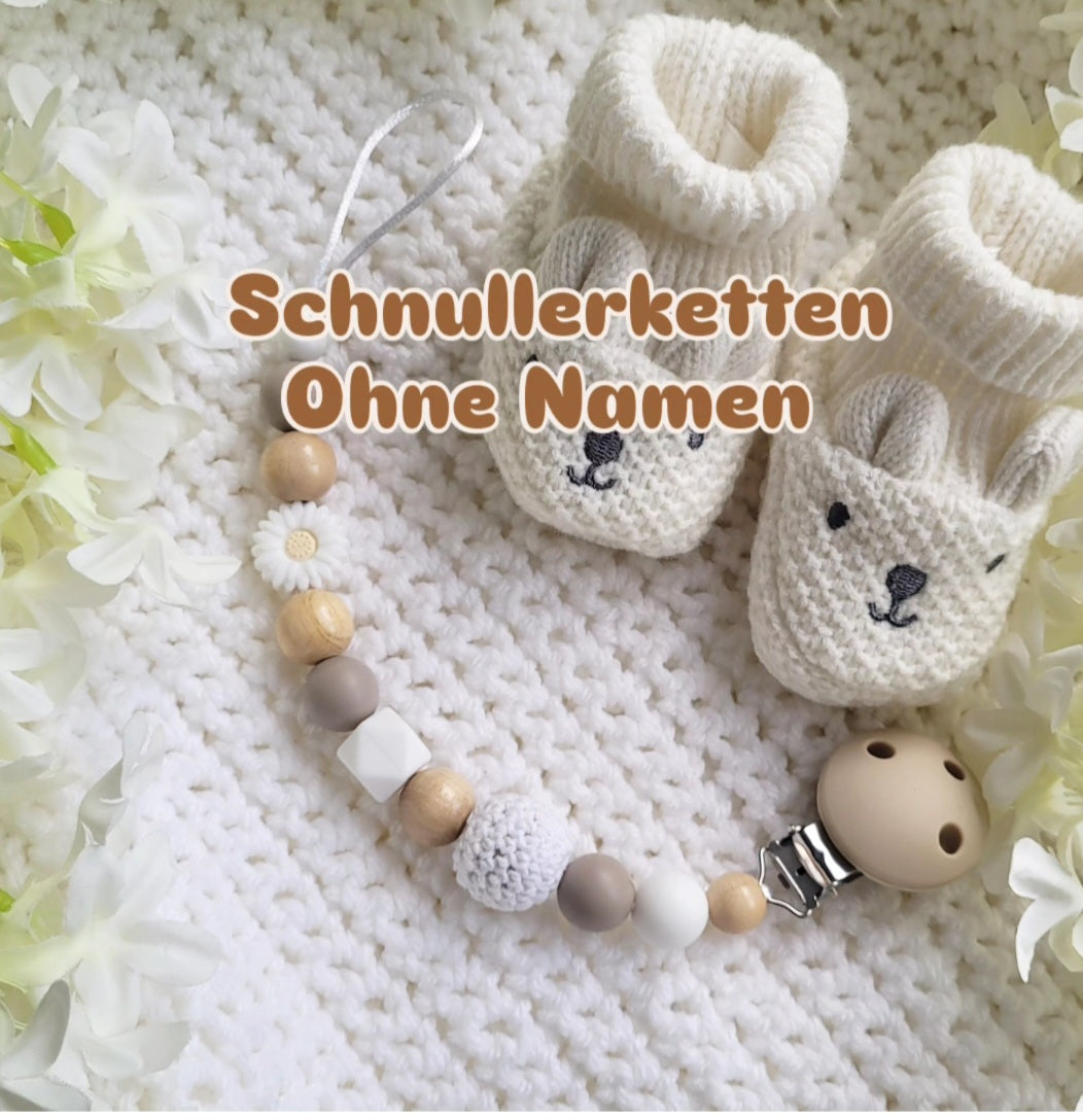 Schnullerketten ohne Namen