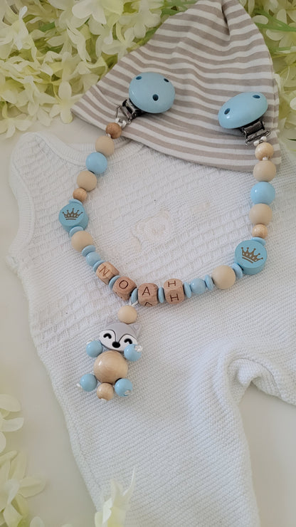 Kinderwagenkette  mit Wunschnamen *Spiel Fox*