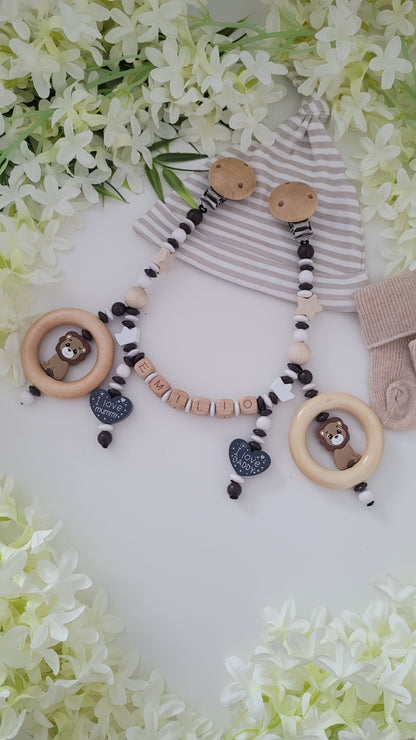 Kinderwagenkette  mit Wunschnamen *Little Lion *