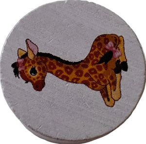 Scheibe Giraffe