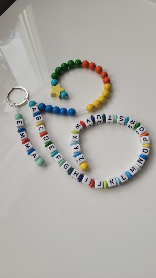 ABC Rechenkette personalisiert Einschulung