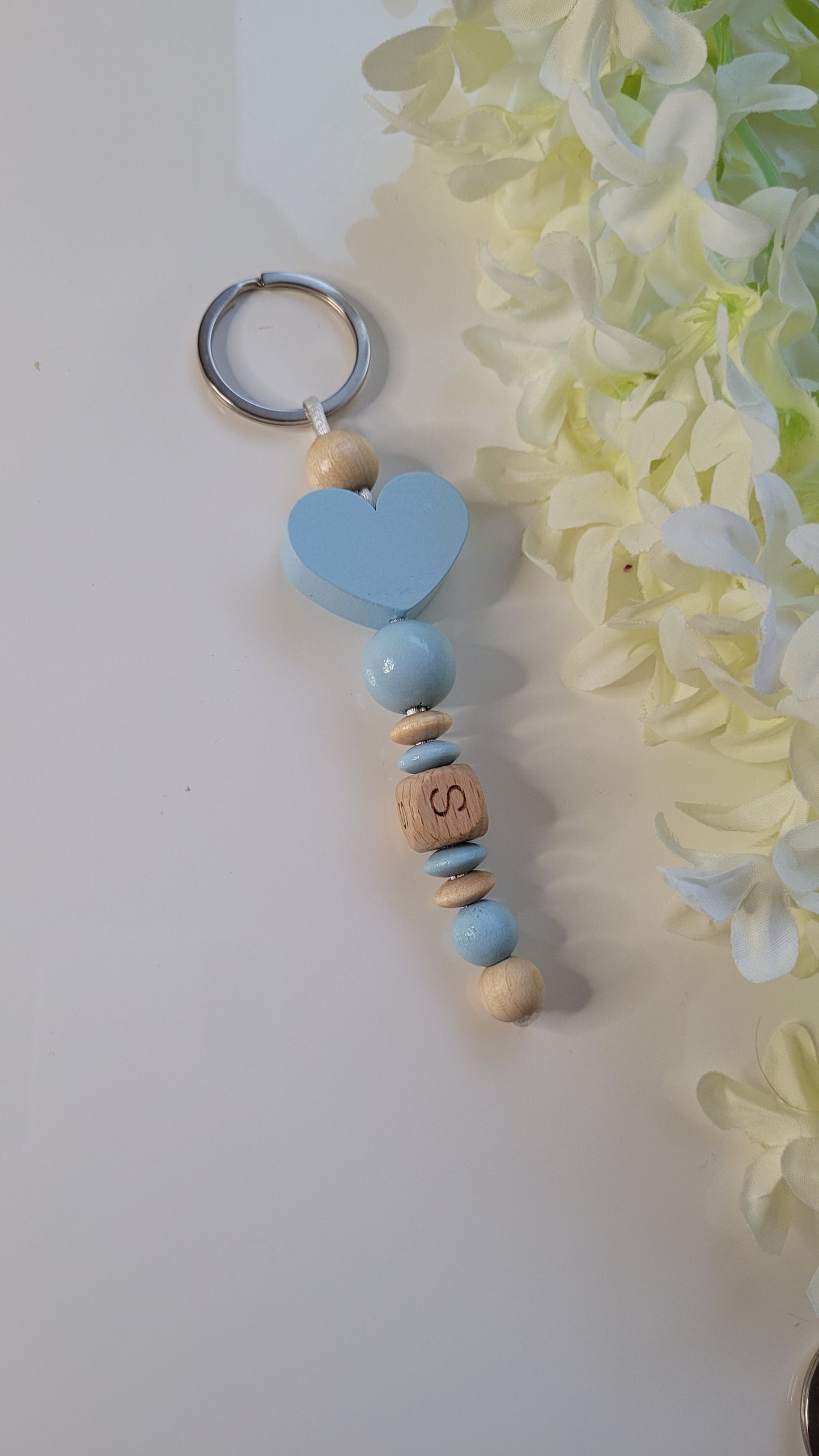 Schlüsselanhänger Big Love mit Buchstabe