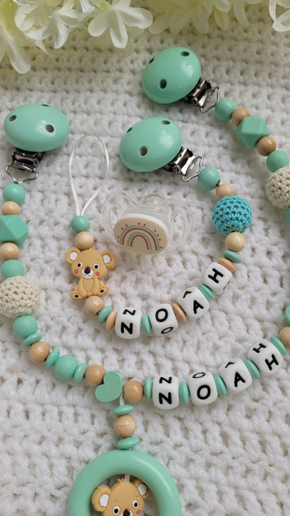Kinderwagenkette & Schnullerkette "Little Koalabärchen "