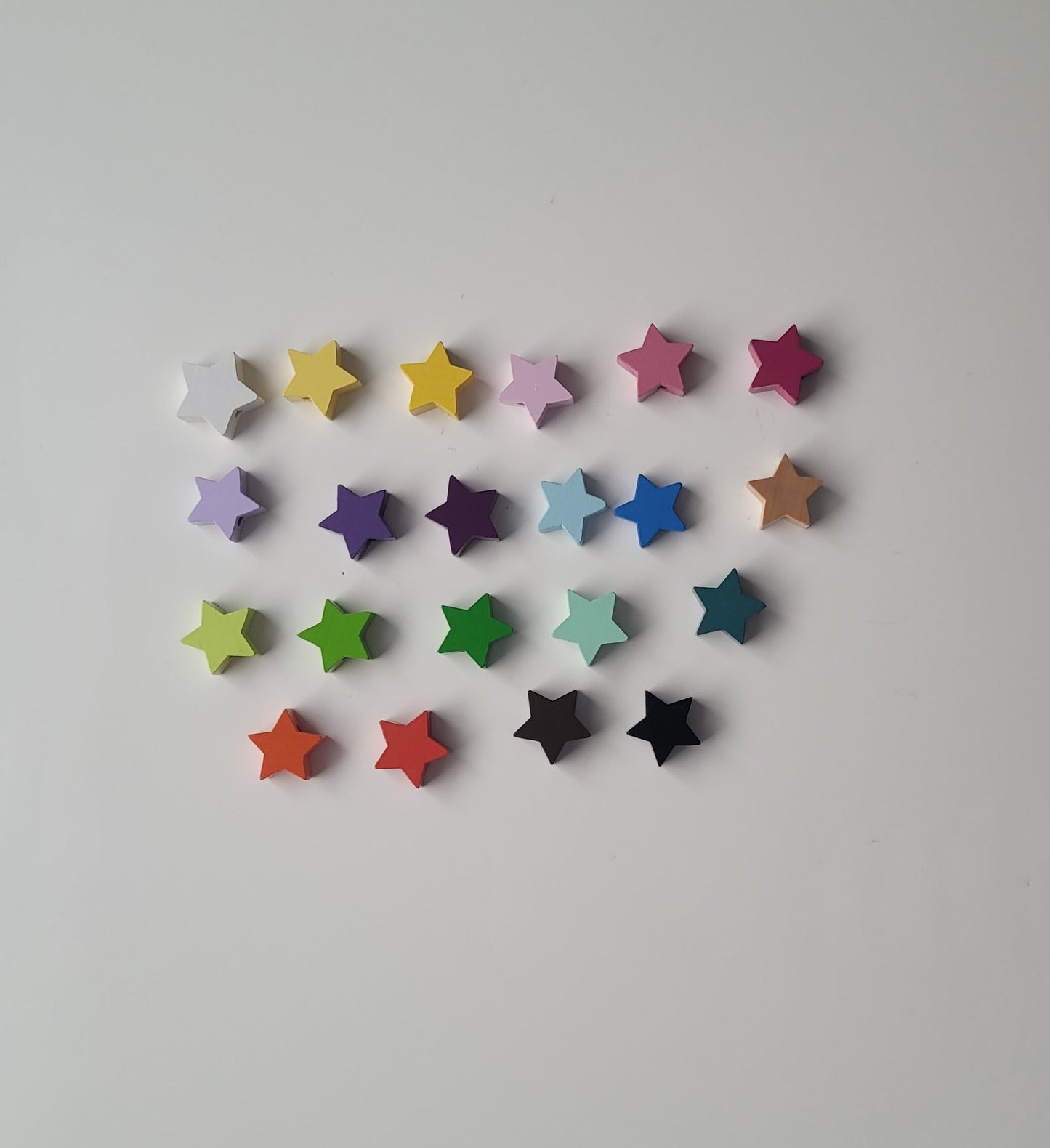 Schlüsselanhänger mit Namen Sternchen Farbwahl