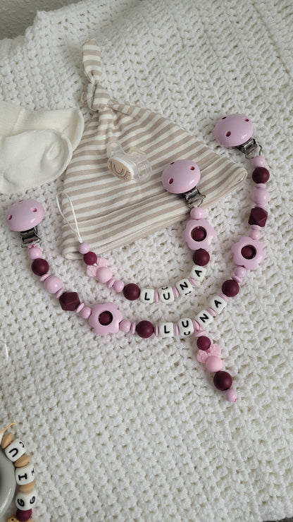 Kinderwagenkette & Schnullerkette *Maus *