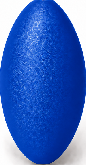Holzlinse blau