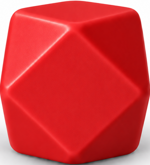 Eckperle rot