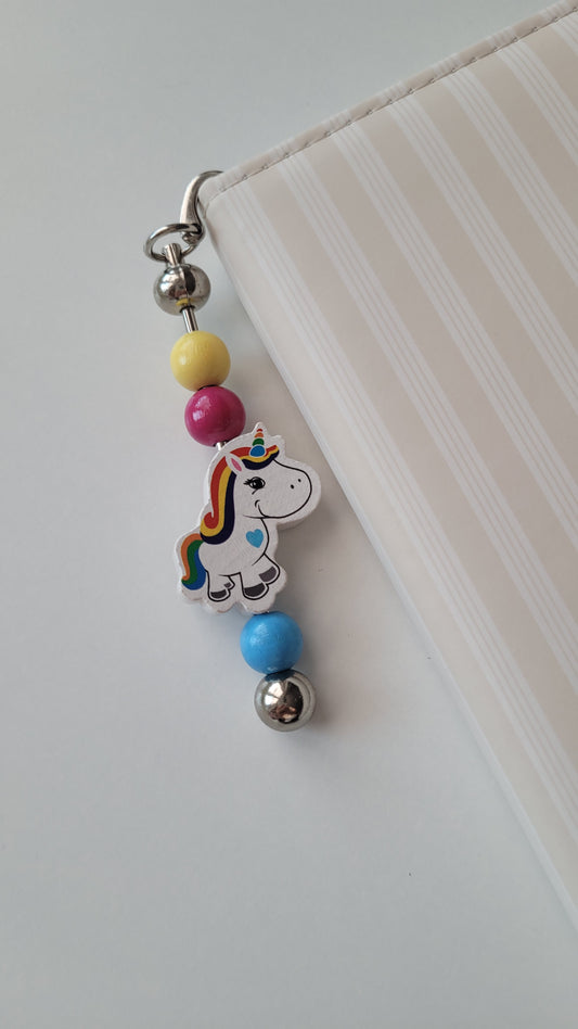 Lesezeichen Regenbogen Einhorn bunt