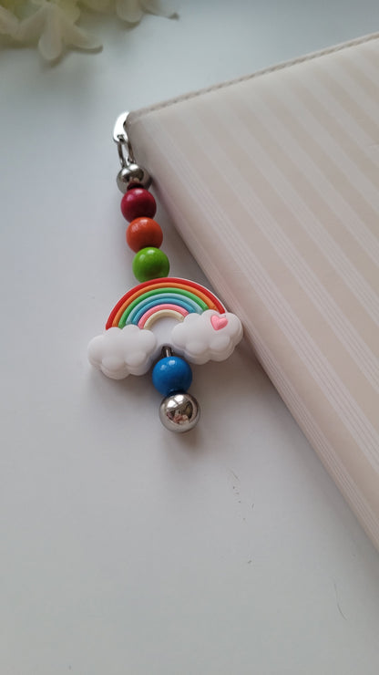 Lesezeichen Regenbogen bunt