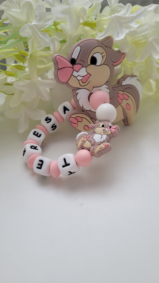 Greifring Beissring Hase personalisiert