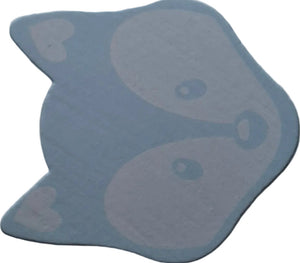 Fuchs holz blau