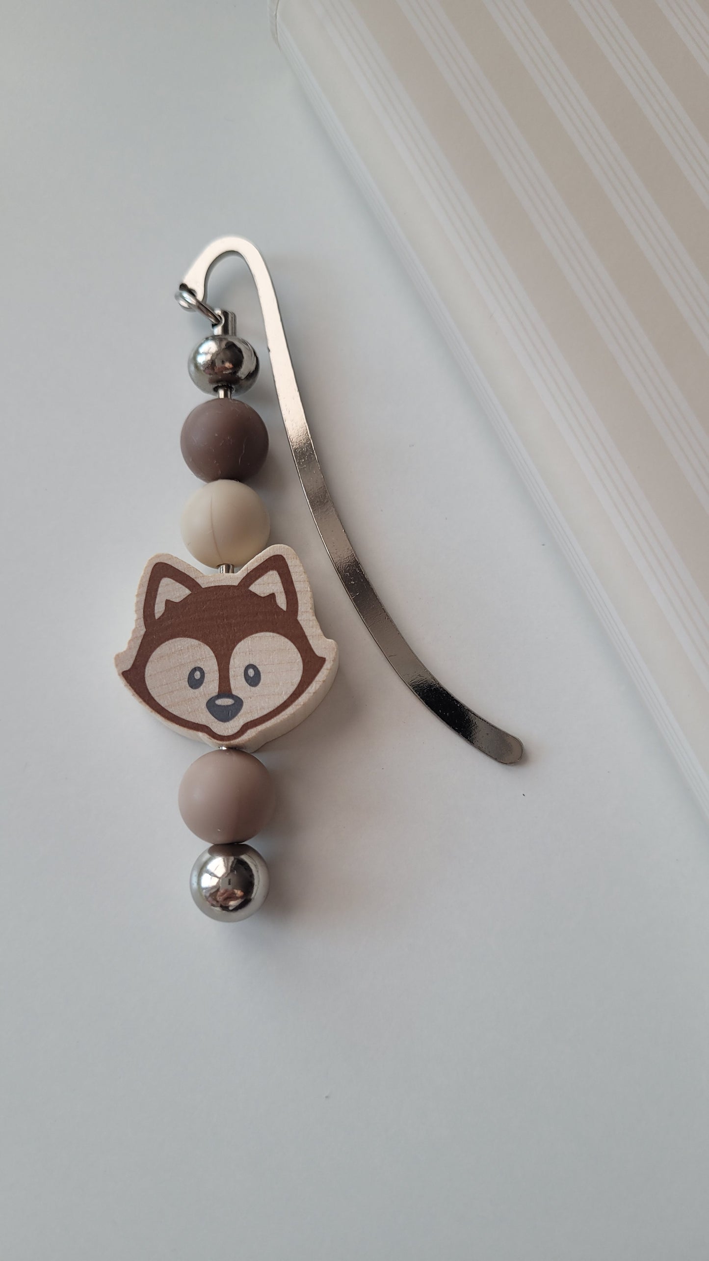 Lesezeichen Fuchs braun handgefertigt
