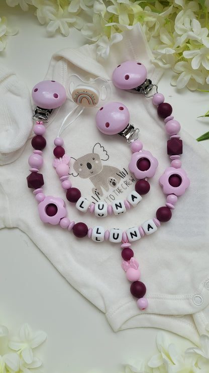 Kinderwagenkette & Schnullerkette *Maus *