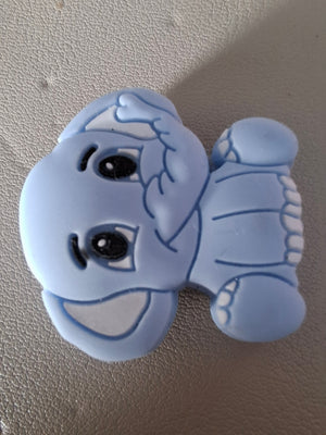 Elefant blau
