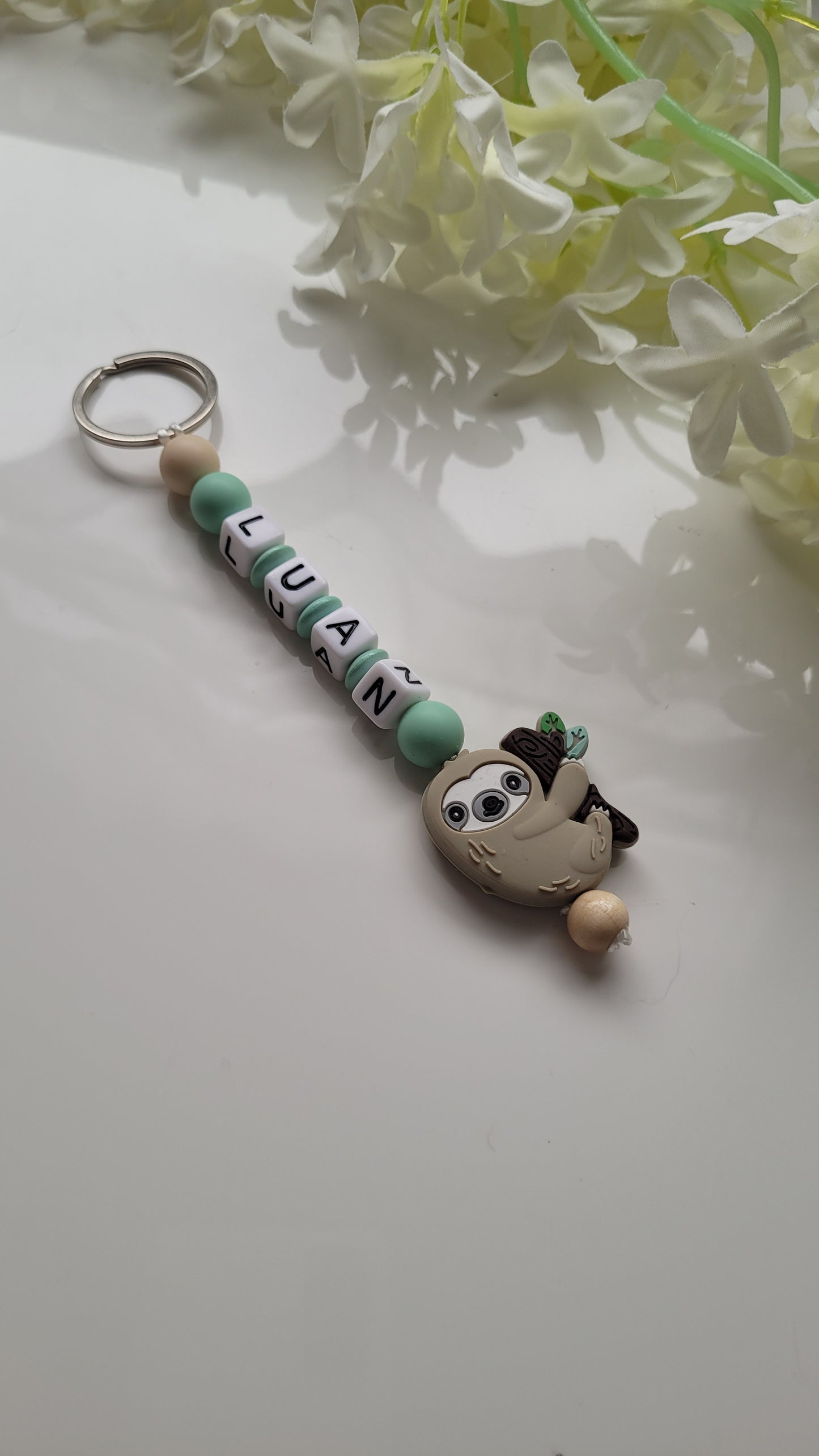 Schlüsselanhänger mit Namen mint Motivauswahl