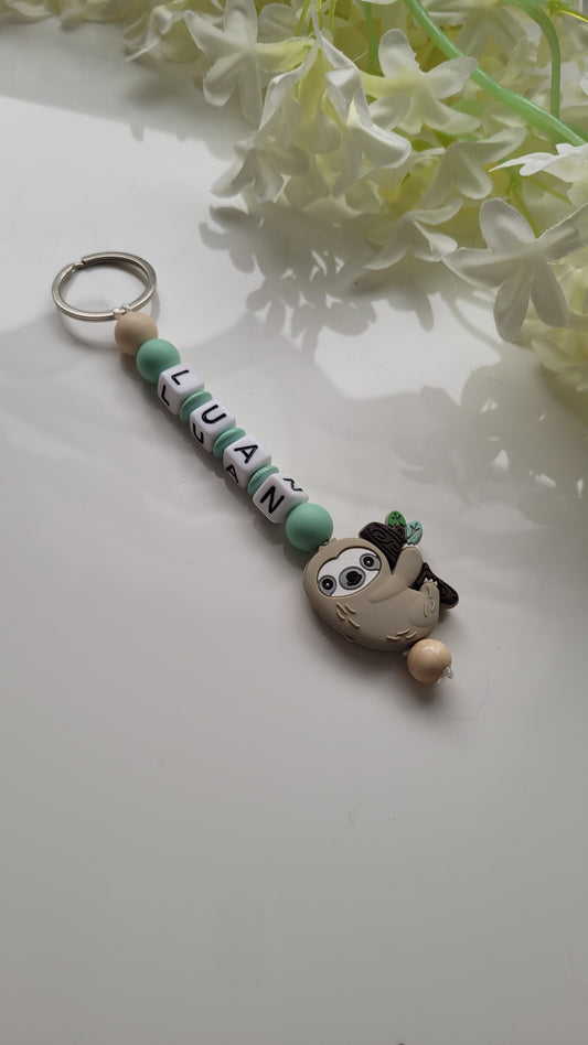 Schlüsselanhänger mit Namen mint Motivauswahl