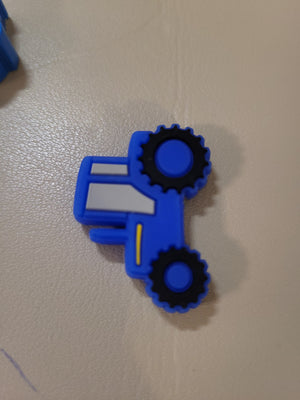 Traktor blau