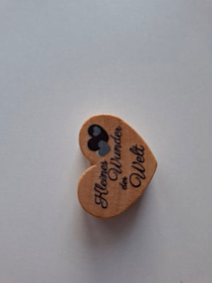 Herz Kleines Wunder der Welt holz