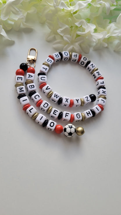 Alphabet Buchstaben Kette Fussball personalisierbar Vorschule/ Einschulung/ 1. Klasse