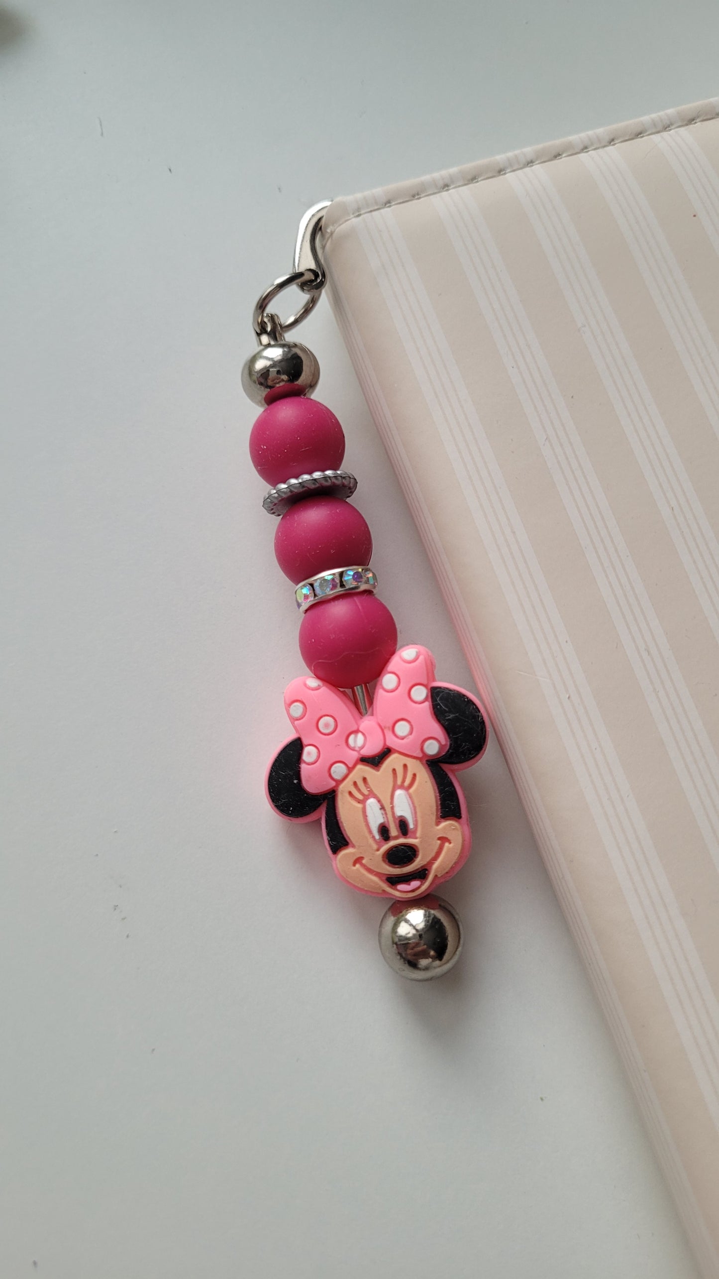 Lesezeichen Minnie pink