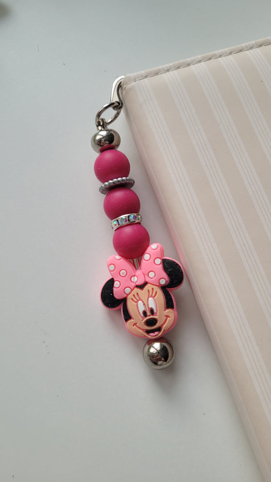 Lesezeichen Minnie pink