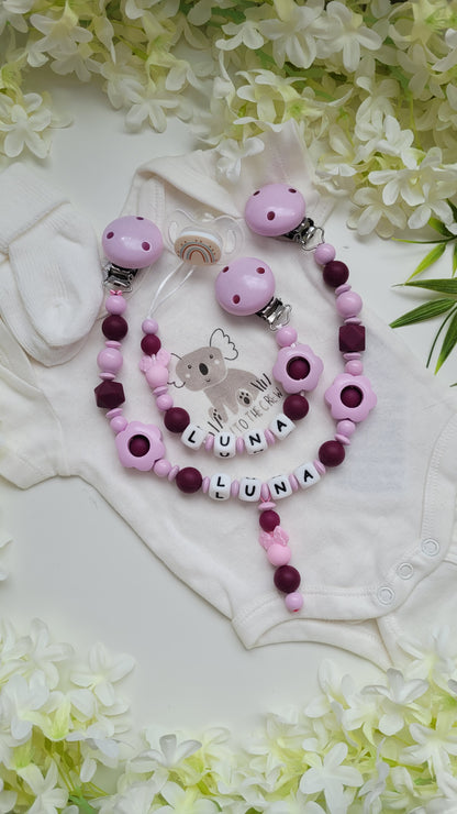 Kinderwagenkette & Schnullerkette *Maus *