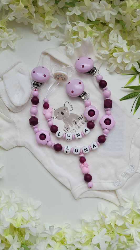 Kinderwagenkette & Schnullerkette *Maus *